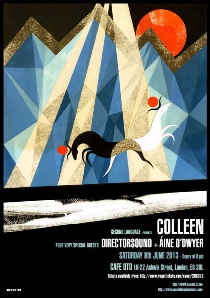 Iker Spozio ilustration_COLLEEN_CAFE_OTO_POSTER