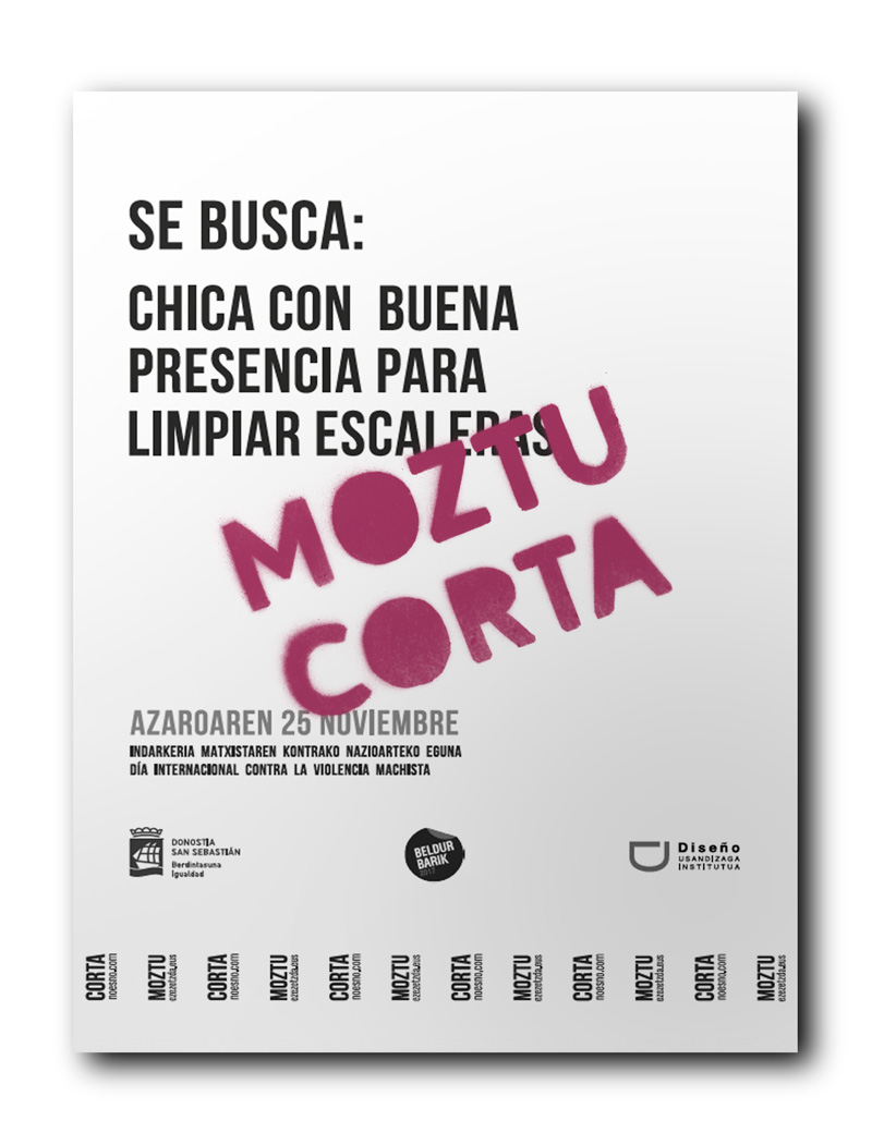 Moztu / Corta campaña de comunicación contra la Violencia Machista