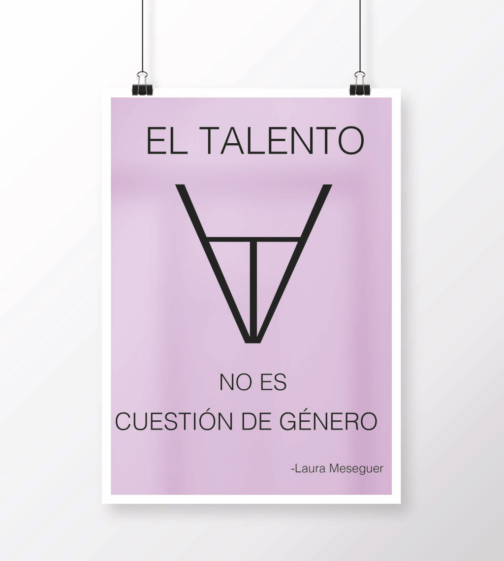 Cartel Diseñadoras Laura Meseguer Ciclo Formativo de Grado Superior en Gráfica Publicitaria