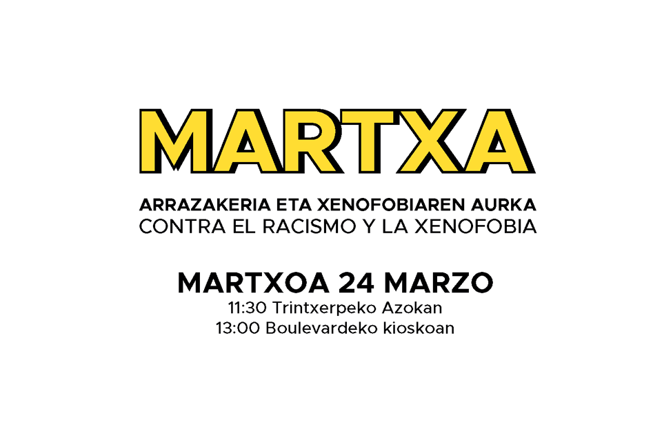 Imagen para la campaña de comunicación contra el racismo diseñada en Ciclo Formativo de Grado Superior en Gráfica Publicitaria Usandizaga