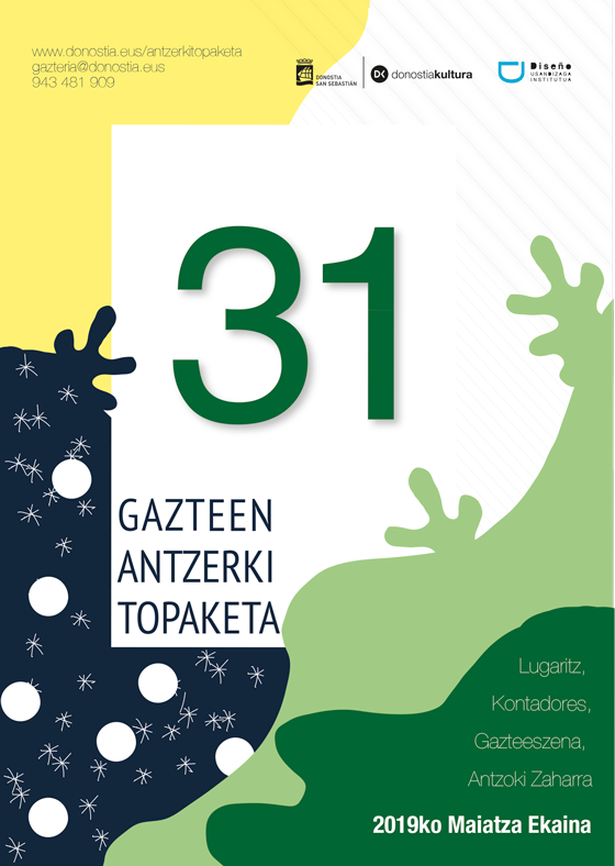 Propuesta de Cartel para la 31 edición Gazte Antzerki Topaketak de Donostia
