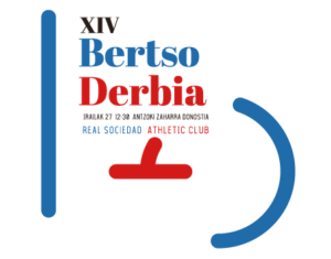 Mockup Propuesta de cartel para Bertso Derbia diseñado por Clara Schmidt