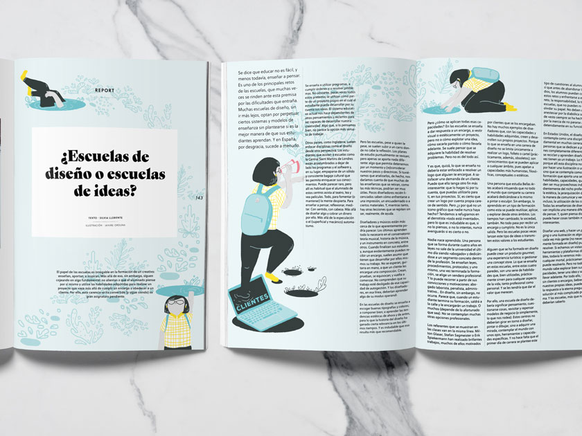 Janire Orduna, ilustradora: Rrevista Graffica