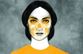 Ilustración Sara Morante, Portada de libro Cumbres Borrascosas